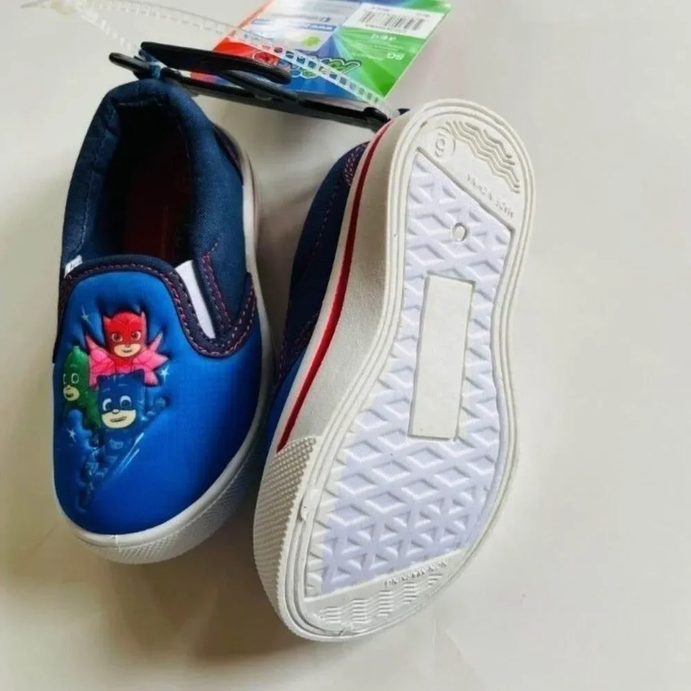 Pj mask kids slip on shoes Size 6 toddler. New